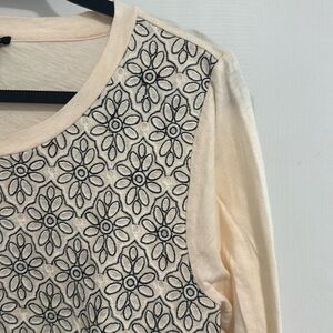 J. Crew Embroidered Top